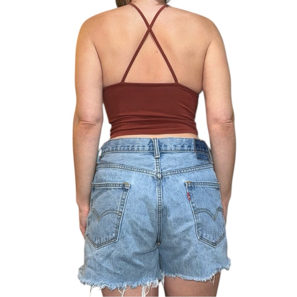 Rust Halter Top - Picture 3 of 9
